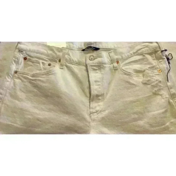 NWT Citizens of Humanity Emerson in Zen Relaxed Fit Slim Boyfriend Jeans 33 - Picture 7 of 7
